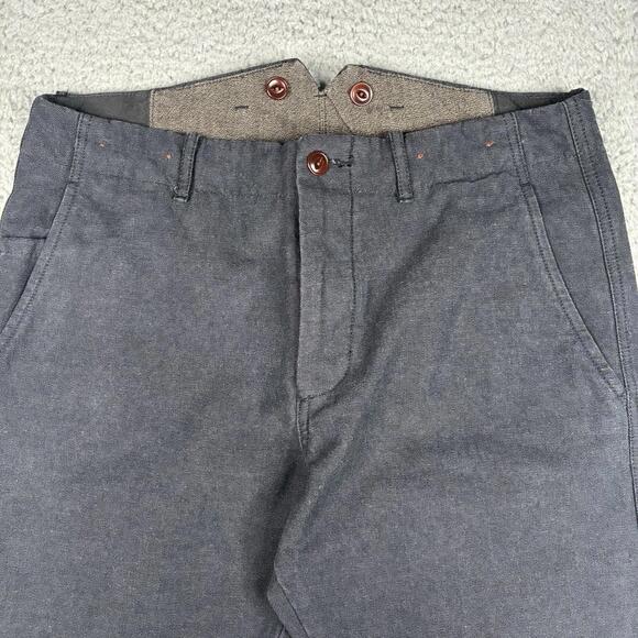 Wallace & Barnes Military Officer Utility Pants Men’s 30x27 Gray Button Fly - Picture 2 of 13